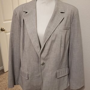 Plus Women's Worthington Grey Jacket - 22W